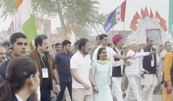 Rajsamand News: युवा कांग्रेस नेताओं ने भारत जोड़ो यात्रा में निभाई अपनी भागीदारी 